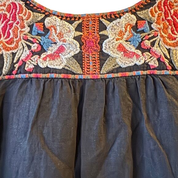 Johnny Was Burke Linen Tunic Dress Size XS - Picture 10 of 11